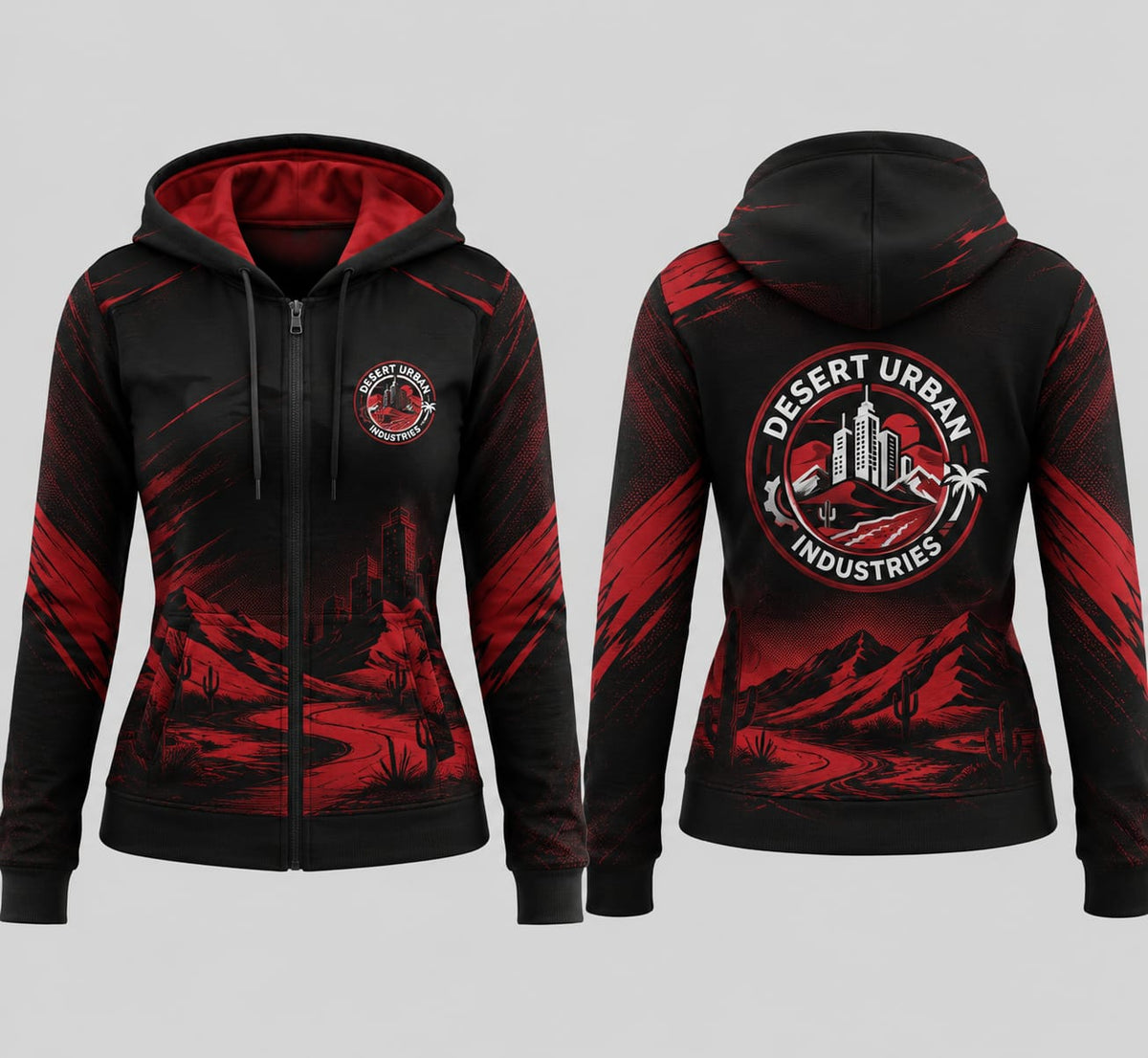 Zippered Hoodies