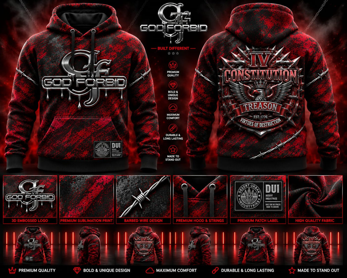 GF Crimson Hoodie