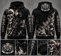 MMXII Skull & Ghost Ship Hoodie — Black